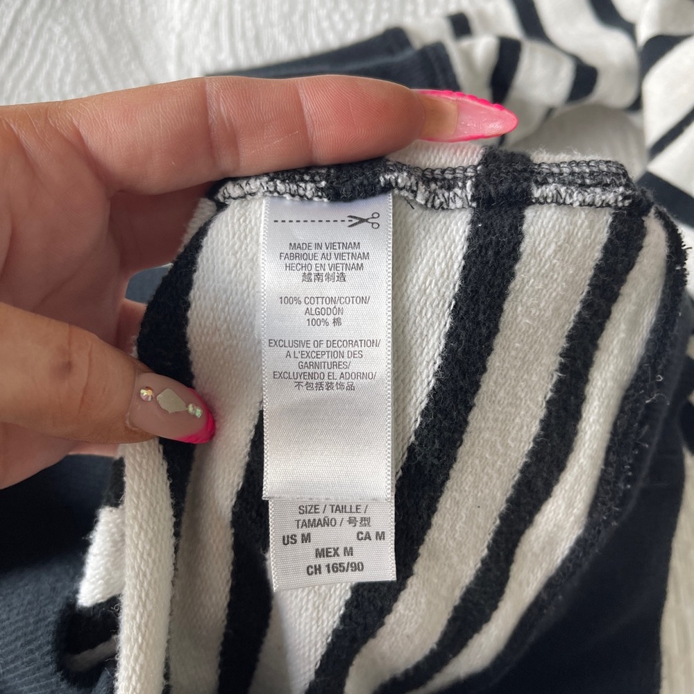 Juicy couture striped crew neck sweatshirt - Picture 6 of 7
